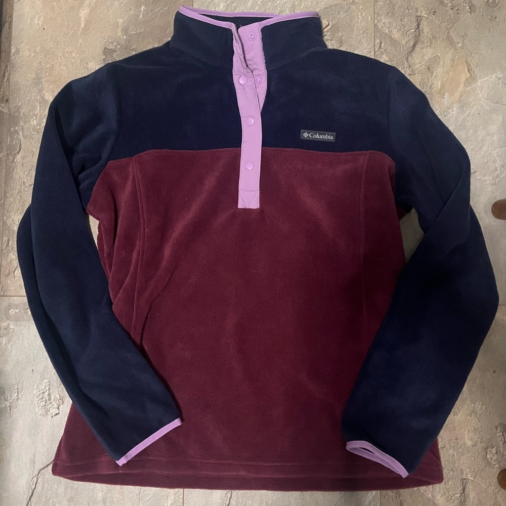 Columbia fleece pullover